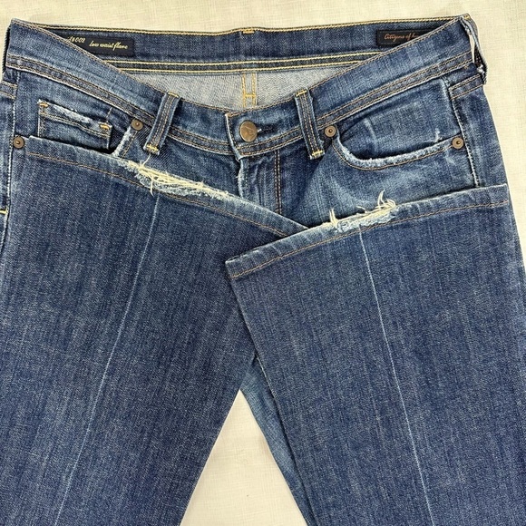 Citizens Of Humanity size 28 x 29 Ingrid Low Rise Flare Stretch Jeans #002 - Picture 11 of 15